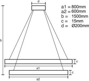 LED világítás + vezérlés 90W - J7302/B