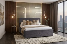 DIDI ágy 160x200 cm Lila Matraccal