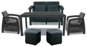 Corfu Fiesta duo cube kerti bútor garnitúra