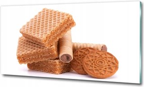 Fotó kép edzett üveg Gyümölcsök a víz alatt 125x50