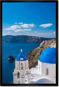 Poszterek keretben 40x60 Santorini