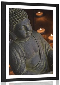 Poszter paszportuval Buddha tele harmóniával