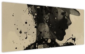 Kép - Jazz nő (120x50 cm)