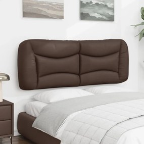 barna műbőr fejtámla párna 120 cm