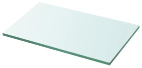 30x15 cm átlátszó panel üvegpolc