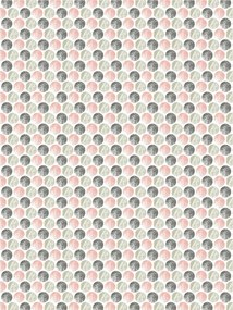 Fotótapéta Pasztell és geometrikus ujjlenyomatok rózsaszín-zöld 206x275 +ragasztó