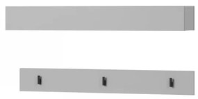 Fali fogas szett (2 db.) Semplo SM 06 (szürke) . 1104499