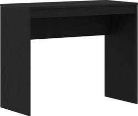 vidaXL fekete tölgyfa íróasztal 90 x 40 x 72 cm