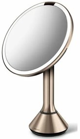 Simplehuman Sensor Touch DUAL kozmetikai LED tükör, 5x nagyítás, rose gold