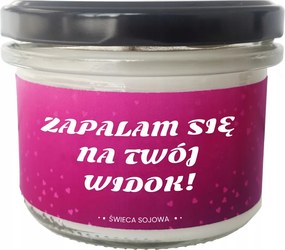 Szója Illatgyertya 150ML Vicces Születésnapi Ajándék Neki Feleség