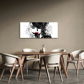 Kép - A titokzatos nő (120x50 cm)