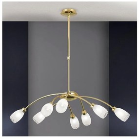 Orion - CARLA rúddal szerelt csillár 8xG9/28W/230V arany