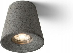 Rendl Volca mennyezeti lámpa beton sötét gránit, GU10, 5W, modern design