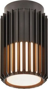 Nordlux modern skandináv kültéri mennyezeti lámpa aludra fekete nor2118006203 IP54