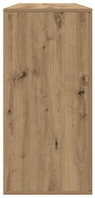 2 db-os oldalpultok, artisztikus tölgy, 79x38x80 cm, mérnöki fa