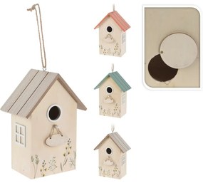 Home fa madárház, zöld, 16,5 x 10 x 21,5 cm
