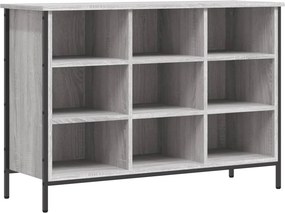 vidaXL szürke sonoma színű szerelt fa cipősszekrény 100x35x70 cm
