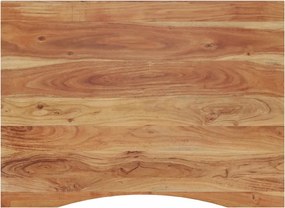 vidaXL tömör akácfa téglalap alakú asztallap 110 x 80 x 2,5 cm