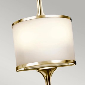 Kichler MONA KL-MONA-S-PB Fali lámpa 2x3,5W/G9 320LM IP44