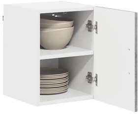 Fali konyhaszekrény Beton Szürke 30 x 31 x 40 cm Faanyag