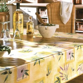 Abrosz Kerti Konyhai Levendula Olíva 160x220 Ovális