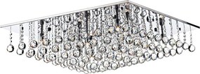 DAR LIGHTING ABA4750 ABACUS Kristály Mennyezeti Lámpa Csiszolt Króm G9 IP20
