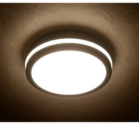 Kanlux 38790 - LED Kültéri lámpa érzékelővel BENO 12/18W/230V 3000/3500/4000K IP65 antracit