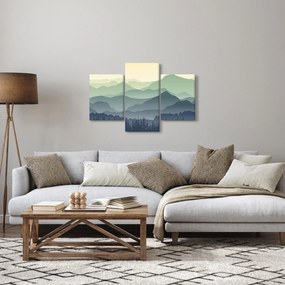 Kép - Forest Mountain (90x60 cm)