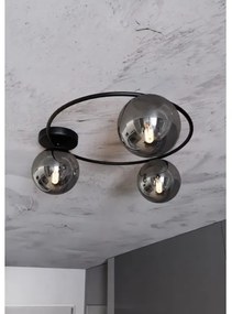 Mennyezeti lámpa SOPRA 3xE14/10W/230V fekete