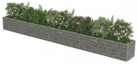 horganyzott acél gabion magaságyás 540 x 50 x 50 cm