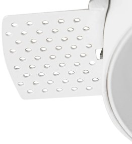 Modern beépített spotlámpa fehér GU10 kerek keret nélküli - Oneon