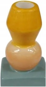 Design Gyertyatartó Kerámia A Stuff&amp;stuff Kollekcióból Kézzel Festett Smal