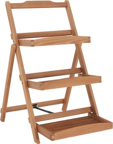 Polcállvány, 3 polcos, égerfa, IMPERO