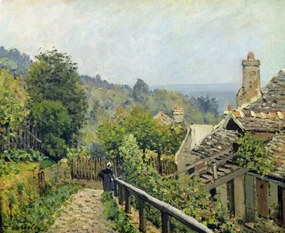 Reprodukció Louveciennes or, The Heights at Marly, 1873, Alfred Sisley