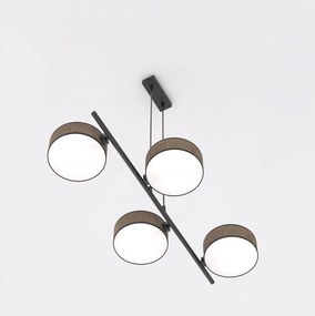 Emibig modern függeszték drumz barna fekete emi1563/4