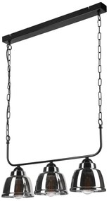 Csillár láncon MARIO 3xE27/60W/230V króm