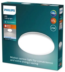 Philips ACUNA LED 21W 230V 4000K mennyezeti lámpa érzékelővel