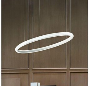 Ideal Lux - LED CsillĂĄr zsinĂłron MIRACLE LED/45W/230V ĂĄtm. 80 cm CRI 90 matt krĂłm