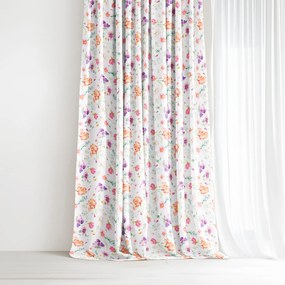 Goldea pamut drapéria deluxe - tavaszi érintés 140x160 cm