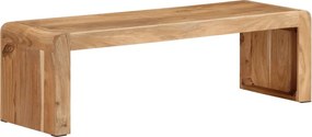 vidaXL tömör akácfa TV-szekrény 110 x 33 x 33 cm