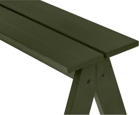 Zöld tömörfa kerti pad Navo – noo.ma