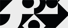 Kép - Geometriai absztrakció N⁰1 (120x50 cm)