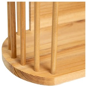 Natúr színű nyárfa fali polc képekhez 60 cm Aspen – Casa Selección