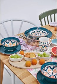 Porcelán négyszemélyes étkészlet 20 db-os Hestia – Bonami Essentials