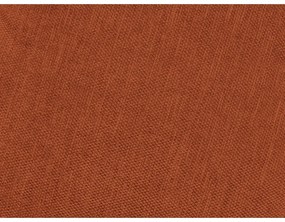 Téglavörös kinyitható-tárolóhelyes sarokkanapé (bal oldali-L alakú) Fuji – Bobochic Paris