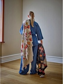 Pamutkeverék takaró 130x160 cm Vivielle – Bloomingville