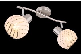Globo 54025-2 - Spotlámpa WILLY 2xE27/40W/230V