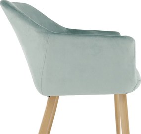 Szék, szövet mentol/bükk, ODOVEL