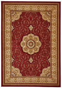 Piros szőnyeg 80x140 cm Heritage – Think Rugs