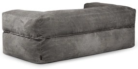Téglavörös kordbársony babzsákfotel Sofa MooG – SLOWDOWN